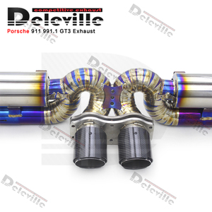 Hiệu suất Muffler catback cho Porsche 911 991 991.1 991.2 GT3/<span class=keywords><strong>RS</strong></span> chân không Titan ống xả tự động thoát các bộ phận hệ thống ống xả - Product Image 3