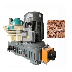 Vertical Ring Die Pellet Machine Straw Pellet Production Line Wood Sawdust Pellet Machine