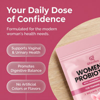 Permen Probiotik Qbioflex OEM Bebas Gula untuk Wanita dengan Ekstrak Cranberry untuk Kesehatan Kewanitaan Rasa Berry Suplemen Probiotik