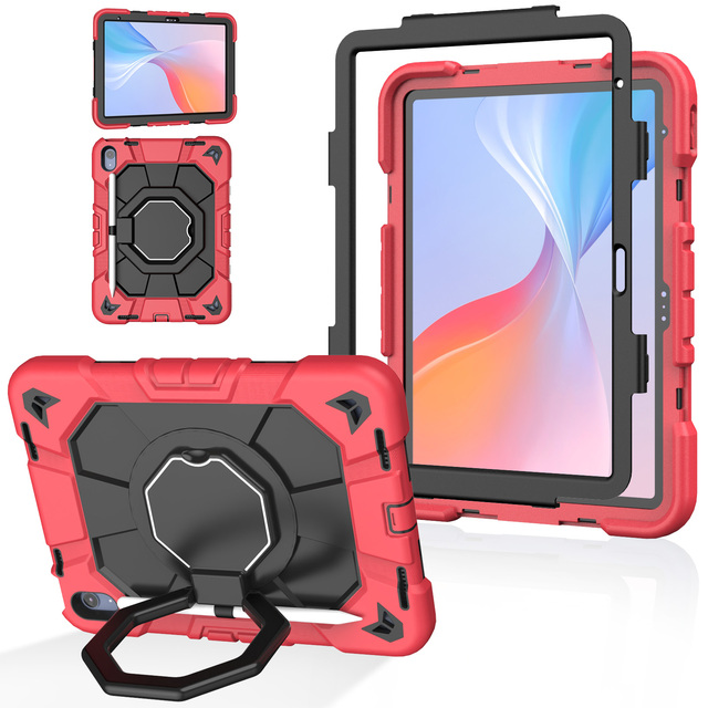 For iPad 7th 8th 9th 10th Generation case 360 Degree Rotating Shockproof Kids Silicone Tablet case for iPad 10.2 10.9 Inch Case