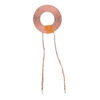 Bobine d'induction en fil de cuivre Taidacent 20 mm, bobine de charge sans fil réceptrice et émettrice 20 mm 10uH, bobine de charge sans fil
