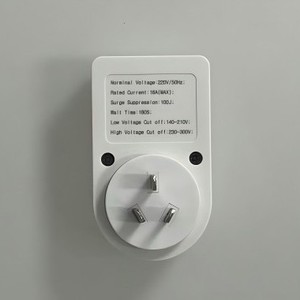 Protector de Voltaje Estándar Australiano 220V 10A 15A 16A 20A, Protección Contra Sobretensiones para Refrigerador, Enchufe de TV, Material Plástico - Product Image 2