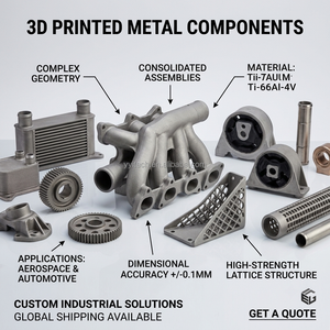 3D Manufacturer Supply Custom SLM Aluminum Alloy 3D Printer Metal Printing Titanium 3D Printed <b>Service</b> <b>Fabrication</b> <b>Services</b> - Product Image 4