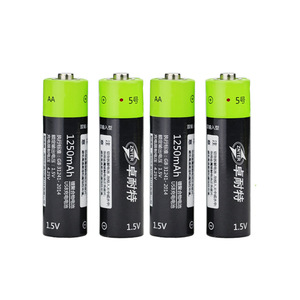 Zinter AA 1.5V Rechargeable Lithium <b>Battery</b> With Usb Charging <b>Cable</b> For Camera And Audio Devices - Product Image 3