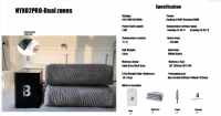 Surmatelas rafraîchissant et chauffant intelligent à température contrôlée pour système de sommeil, taille King pour couple