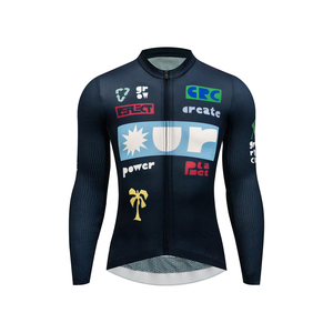 <span class=keywords><strong>Maglia</strong></span> da <span class=keywords><strong>Ciclismo</strong></span> OEM per Uomo, Manica Lunga Traspirante per Moto e Bici, Abbigliamento per Tutte le Stagioni - Product Image 2