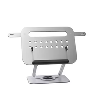Support portable en aluminium pour tablette PC, support de bureau en acier avec refroidissement, dissipateur de chaleur, moule privé, accessoire de table