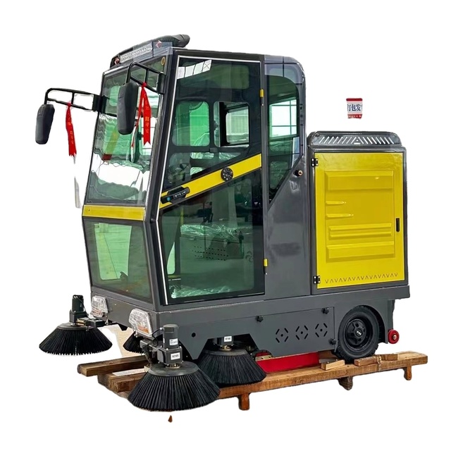 Beach Cleaner Street Sweeper Broom Road Sweeping Cleaning Machine