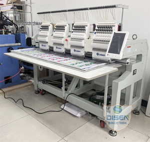 Máquina de Bordar Computarizada de Cuatro Cabezas DDP con Imagen Digital para Gorras y Ropa, Máquina de Bordar de Gorras Blancas de 4 Cabezas, 15 Agujas y 12 Colores - Product Image 2