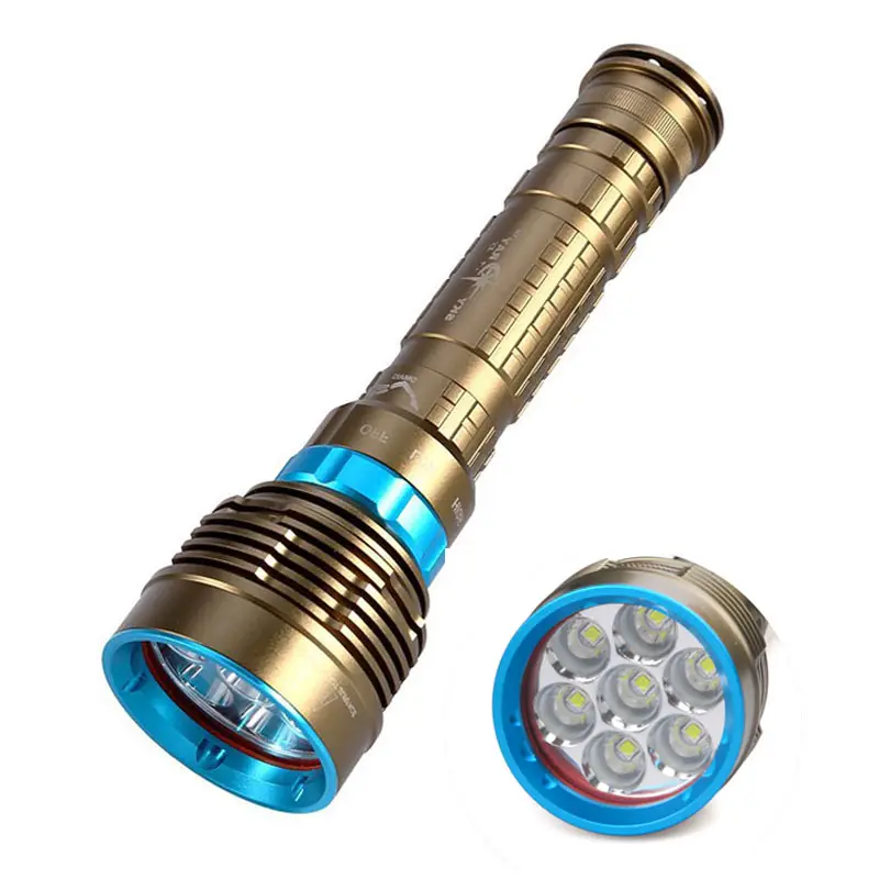 Lumintop डाइविंग प्रकाश का नेतृत्व किया, हाथ में 5000Lm पानी के नीचे Archon डाइविंग मशाल गोता उपकरण के लिए पानी