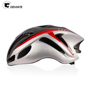 Casco de seguridad para ciclismo de carretera ultraligero de alta calidad Super ligero aerodinámico diseño aerodinámico PC integrado + EPS ajustable