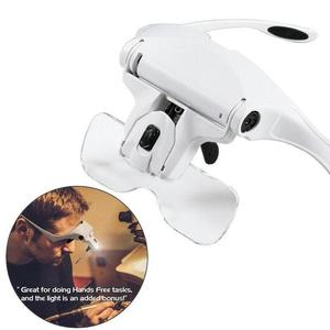 5 عدسة الصمام رئيس المكبر مضيئة جبل النظارات المكبرة - Product Image 6