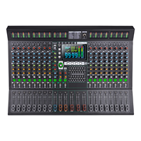 Console de mixage audio professionnelle 18 canaux avec effets 2x99DSP, système de sonorisation, contrôleur DJ/consolé de mixage audio pour grandes scènes extérieures