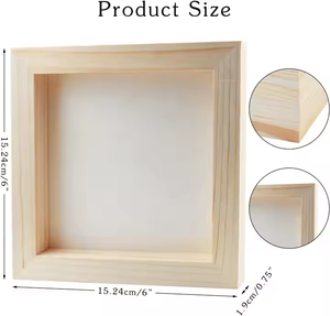 Customizable <strong>Unfinished</strong> <strong>Wooden</strong> Painting <strong>Panels</strong> Natural <strong>Wooden</strong> Tray DIY <strong>Wall</strong> Art - Product Image 5