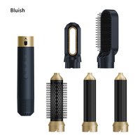 Sèche-cheveux multi-brosse 6 en 1 à grande vitesse, brosse ionique négative à air chaud, coiffeur professionnel, coiffeur enveloppant automatiquement les cheveux, vente en gros
