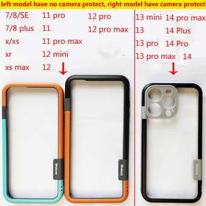 Ốp lưng cho <span class=keywords><strong>iPhone</strong></span> 14 13 12 mini 11 Pro Max 7 8 Plus XS XS Max XR hai màu viền Ốp lưng mềm <span class=keywords><strong>TPU</strong></span> + PC Ốp da - Product Image 2