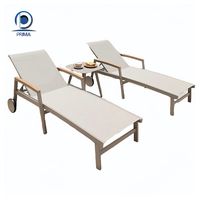 Ensemble de table et chaises en rotin Prima, polyvalent, compact, pour balcon extérieur, idéal pour les coins extérieurs d'appartements.