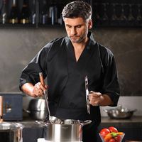 Veste de travail respirante et réfléchissante pour cuisine, uniforme de restaurant, conception personnalisée, imperméable, pour chef cuisinier - Vente en gros