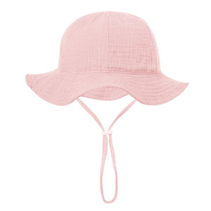 Sombrero de Sol de muselina para bebé, gorros de cubo de dibujos animados para niña, gorro de algodón para playa al aire libre, accesorios para bebé de 0 a 12M - Product Image 6