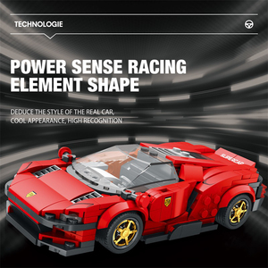DAYTONA SP3 STATIC EDITION-Blocs de construction de voiture de sport électrique pour enfants et adultes, 306 pièces, - Product Image 5