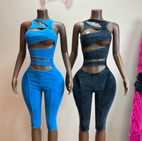 Combinaisons sexy à découpes pour femmes, pour les soirées en boîte de nuit, combinaisons une pièce