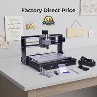 Mini Router CNC 3018 Pro de Escritorio, Máquina de Grabado Láser de 3 Ejes para Tela, Fabricación de Letreros, Joyería, Muebles, Etiquetas para Mascotas, Pequeñas Empresas