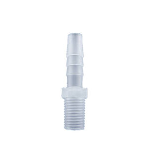 Pagoda External Thread Connectors 1-point 2-point Imperial Standard Male Thread Straight Connectors for Water Pipe Hose Made <b>PP</b> - Product Image 2