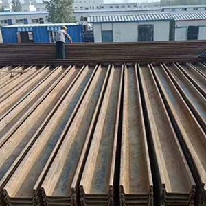 Type2 Type3 Sy290 Sy295 Sy390 400*125*13mm <span class=keywords><strong>Type</strong></span> U/<span class=keywords><strong>C</strong></span>/Z/T Pile de tôles d'acier - Product Image 5