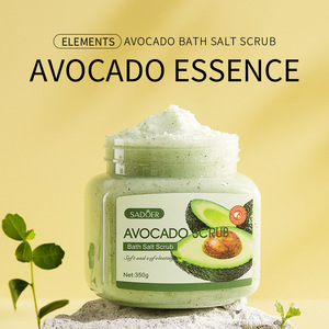 Venta caliente Natural limpieza profunda exfoliante hidratante exfoliante corporal aguacate blanqueamiento aligeramiento cuidado de la piel exfoliante de baño - Product Image 6