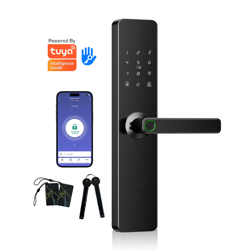 Fingerprint Keyless Entry Door Lock With