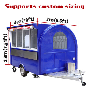Chariot de rue mobile <span class=keywords><strong>pas</strong></span> <span class=keywords><strong>cher</strong></span> pour hot-dogs, glaces et fast-food avec roues, petit <span class=keywords><strong>camion</strong></span> de restauration à vendre aux États-Unis - Product Image 2