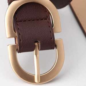 Cinturones de Cuero PU Vintage para Mujer, con Hebilla de Aleación, Coloridos y a la Moda, Nueva Llegada DZ - Product Image 5