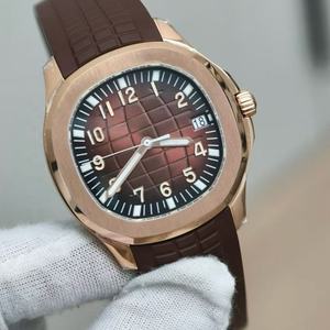 Montre <span class=keywords><strong>mécanique</strong></span> automatique de luxe pour homme <span class=keywords><strong>en</strong></span> or rose 18 carats avec miroir saphir 131g, affichage du calendrier de haute qualité - Product Image 1