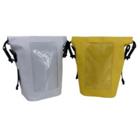 Opción de transporte múltiple Bolsa seca de PVC impermeable Bolsa de tamaño pequeño para teléfonos