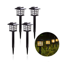 Iluminación para Caminos Exteriores, Lámparas Solares para Jardín y Césped