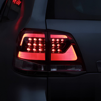 KGKB LED-Rückleuchten-Set für Toyota Land Cruiser LC200 2008-2015 Upgrade DRL Bremslicht Rückfahrlicht Blinker Plug & Play