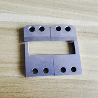Lames de coupe longues personnalisées avec composants à engrenages pour couteaux de broyeur de ferraille, OEM disponible, recyclage de l'acier