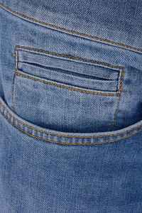 Jeans elásticos de mezclilla azul claro Dondup George de diseñador de alta calidad con trabillas y 5 bolsillos - Product Image 3