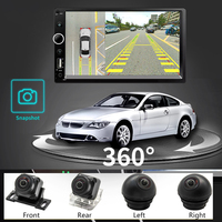 Autoradio Double DIN Stéréo Audio Carplay Bluetooth FM USB Charge + Mirror Link pour IOS Android 7" Lecteur Vidéo MP4 MP5 de Voiture Youtube