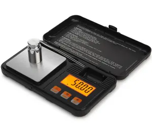 Wholesale Mini Pre-cision Pocket Scales 0.001 Accuracy Mini Digital Weighing Balance Pocket Gram Jewelry Scales Diamond Balance
