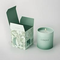 Boîte en papier personnalisée pour bougies parfumées, impression d'emballage, prix d'usine bon marché, conception pour les petites entreprises