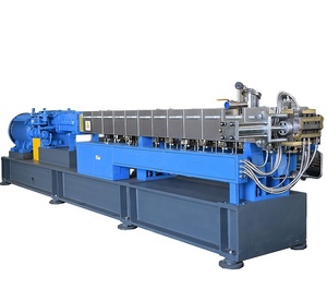 Hot Sale Twin screw extruder machine eva hot melt adhesive pellet extruder for plastic extrusion line