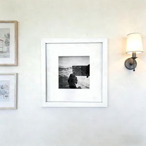 Cadres en bois 3D personnalisés en gros, boîtes à ombre profondes de 3 cm à 40 cm en MDF noir, <span class=keywords><strong>blanc</strong></span>, noyer, tailles 8x8, 30x30, 20x20, 10x10, 12x12 pouces - Product Image 3
