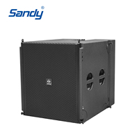 Enceinte Line Array Sandy LE12S simple de 18 pouces, enceinte audio professionnelle, caisson de basses puissant, enceinte passive