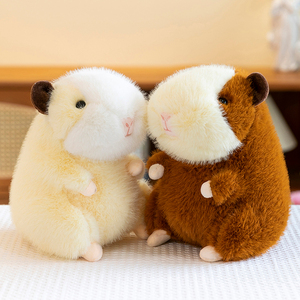 Niedliche Weiche Meerschweinchen Stoffpuppe Dickes Wasserkaninchen Kuscheltier PP-Baumwollfüllung für Dekorative Stressreduktion von Kindern ODM - Product Image 1