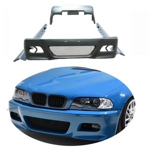 Kit Carrozzeria M3 <span class=keywords><strong>E46</strong></span> per <span class=keywords><strong>BMW</strong></span> <span class=keywords><strong>E46</strong></span> Aggiornamento a M3 con <span class=keywords><strong>Paraurti</strong></span> Anteriore 1998-2004, <span class=keywords><strong>Paraurti</strong></span> Posteriore, Minigonne Laterali e Fendinebbia - Product Image 1