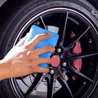 Tampons de polissage en mousse en gros, tampons éponge en microfibre résistants à l'usure pour les ateliers de detailing automobile et les services de detailing mobile