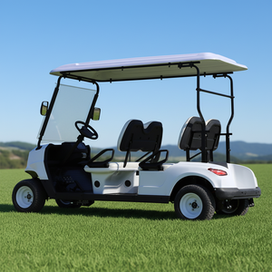 Voiturette de golf miniature 4 places pour usage personnel en villa et dans le jardin - Product Image 4