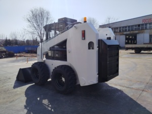 Ban Skid Steer Loader Buatan Cina 2024, Mini Skid Steer untuk Dijual, Mini Skid Steer Loader Efisiensi Tinggi, Minicargador - Product Image 3