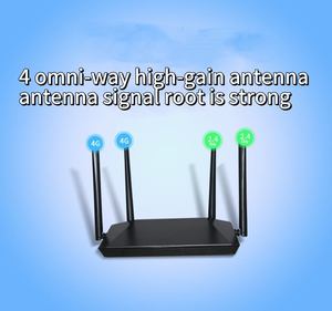 Router 4G LTE de 300Mbps MTK7628, Router WiFi Inalámbrico para el Hogar con Ranura para Tarjeta SIM, 4 Antenas de Alta Ganancia, Openwrt, Firewall, Repetidor - Product Image 5